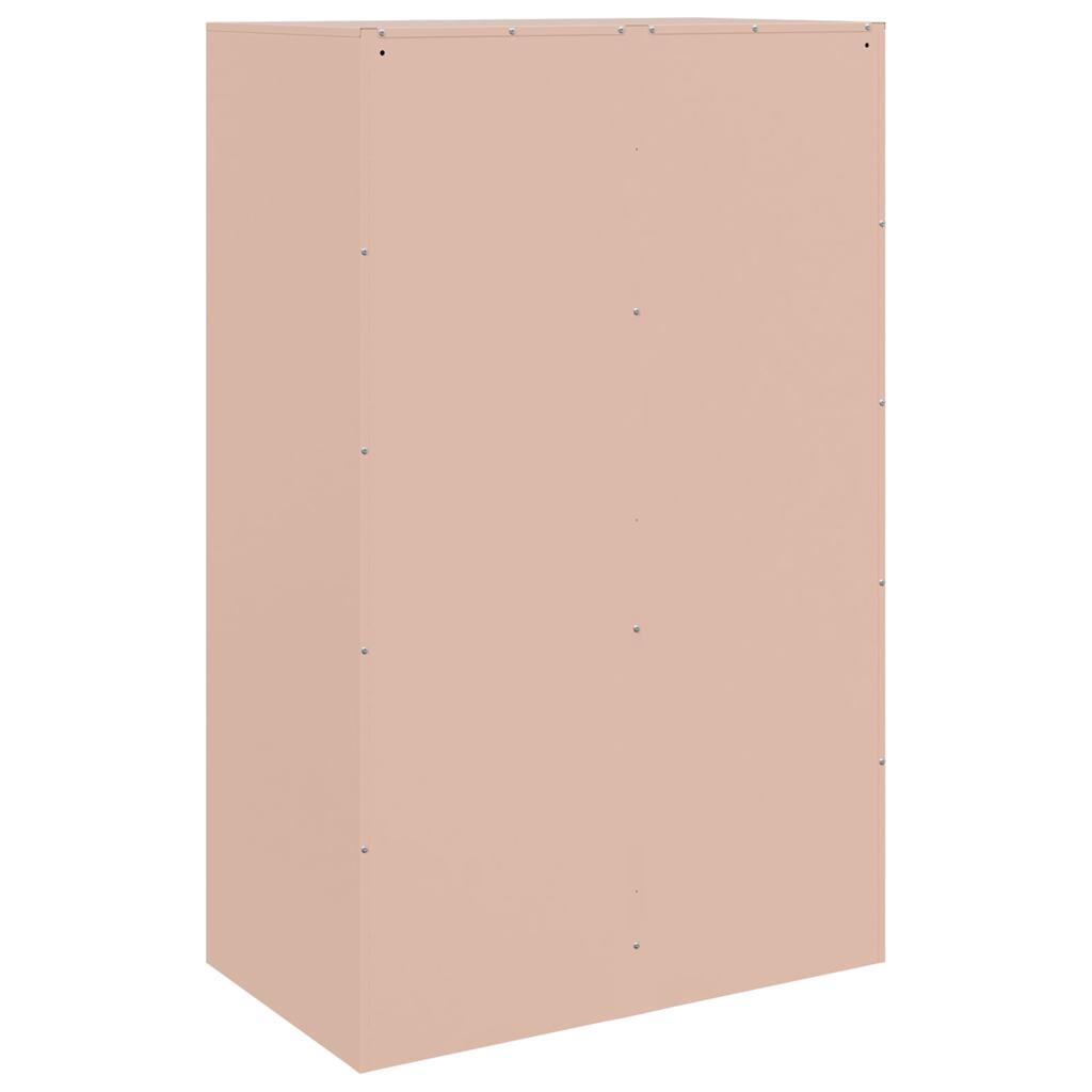 Buffet rose 67x39x107 cm acier - XIOS