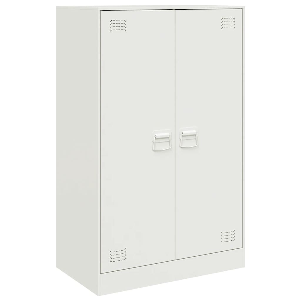 Buffet blanc 67x39x107 cm acier - XIOS