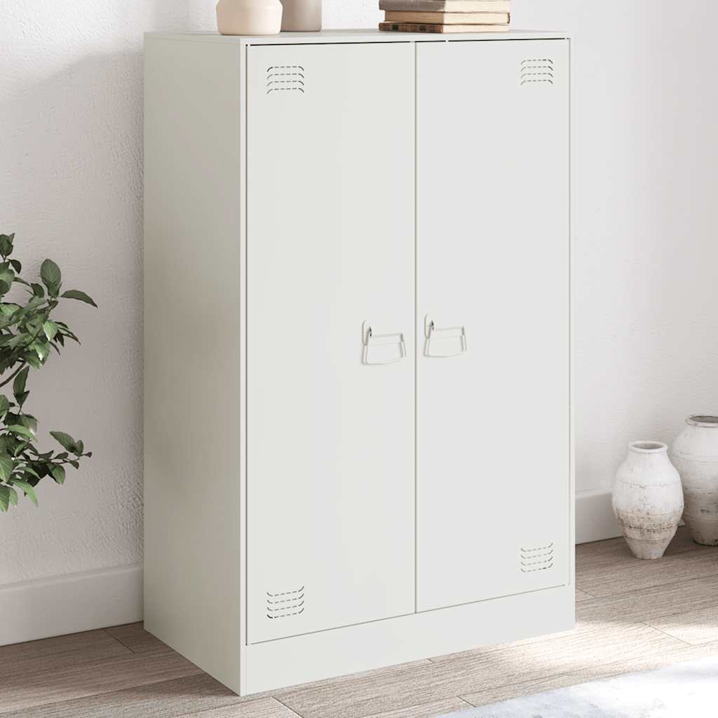 Buffet blanc 67x39x107 cm acier - XIOS