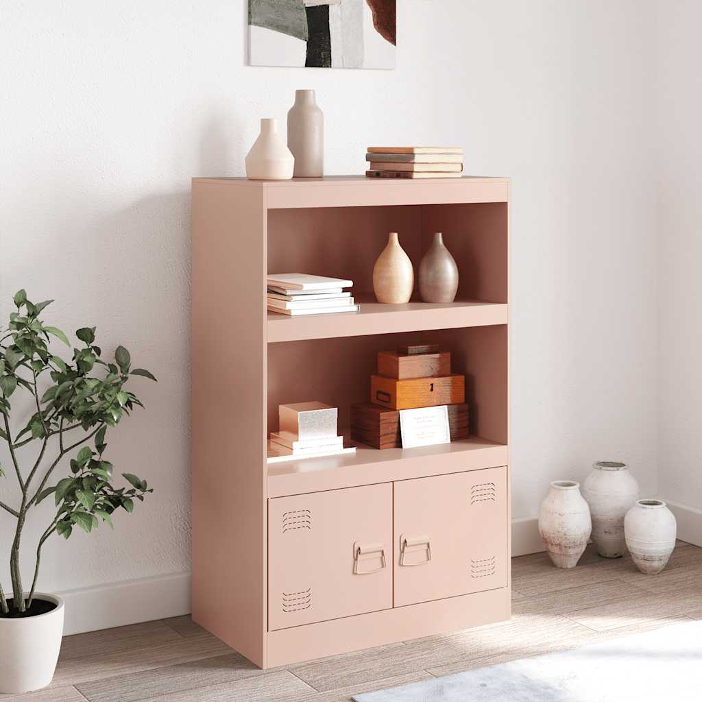Buffet rose 67x39x107 cm acier - XIOS