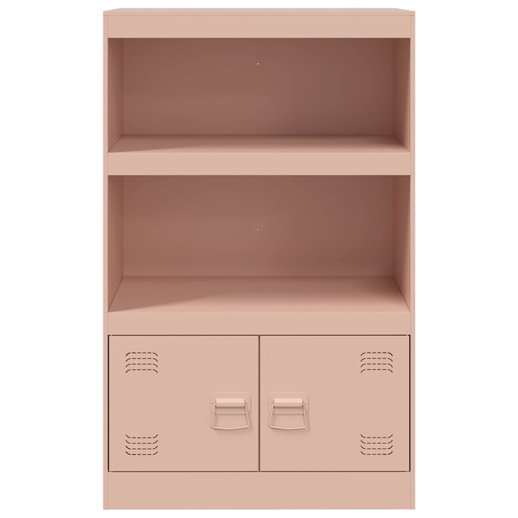 Buffet rose 67x39x107 cm acier - XIOS
