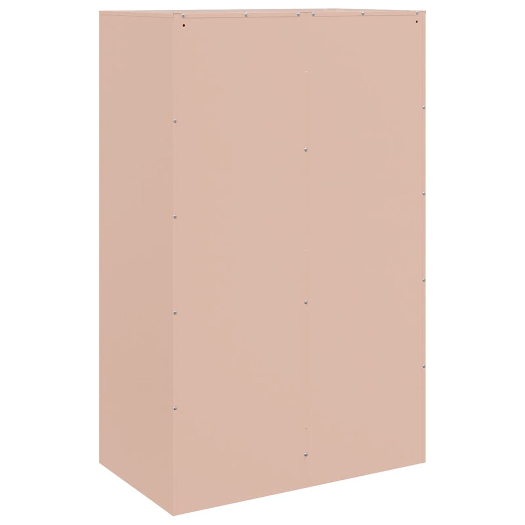 Buffet rose 67x39x107 cm acier - XIOS
