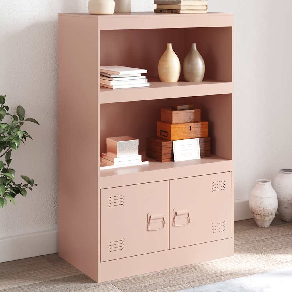 Buffet rose 67x39x107 cm acier - XIOS