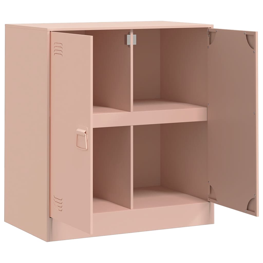 Buffet rose 67x39x73 cm acier - XIOS