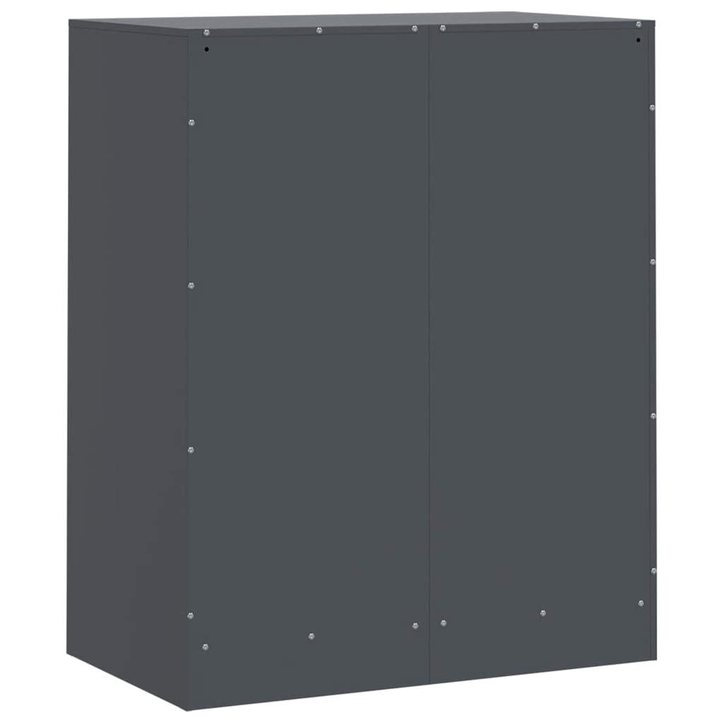 Buffet anthracite 67x39x83 cm acier - XIOS