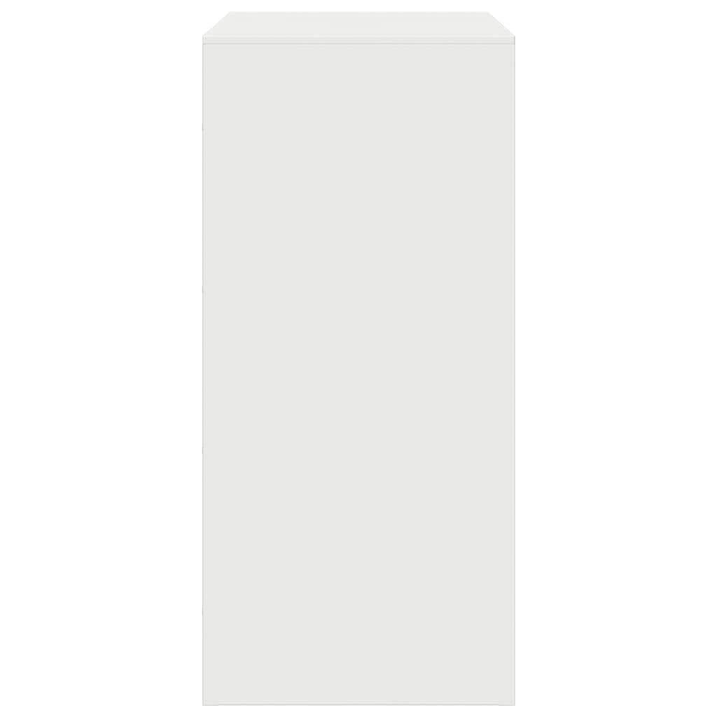 Buffet blanc 67x39x83 cm acier - XIOS