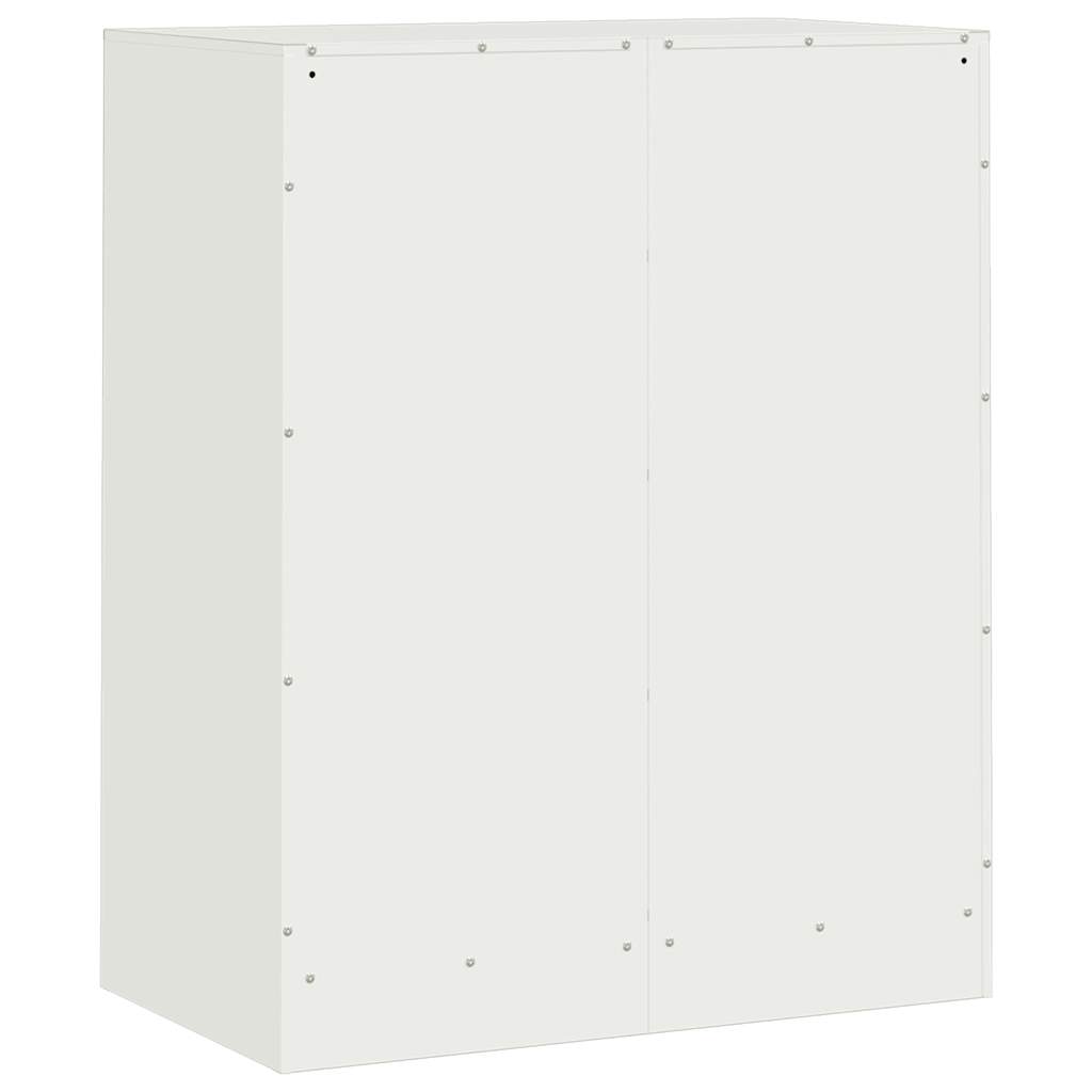 Buffet blanc 67x39x83 cm acier - XIOS