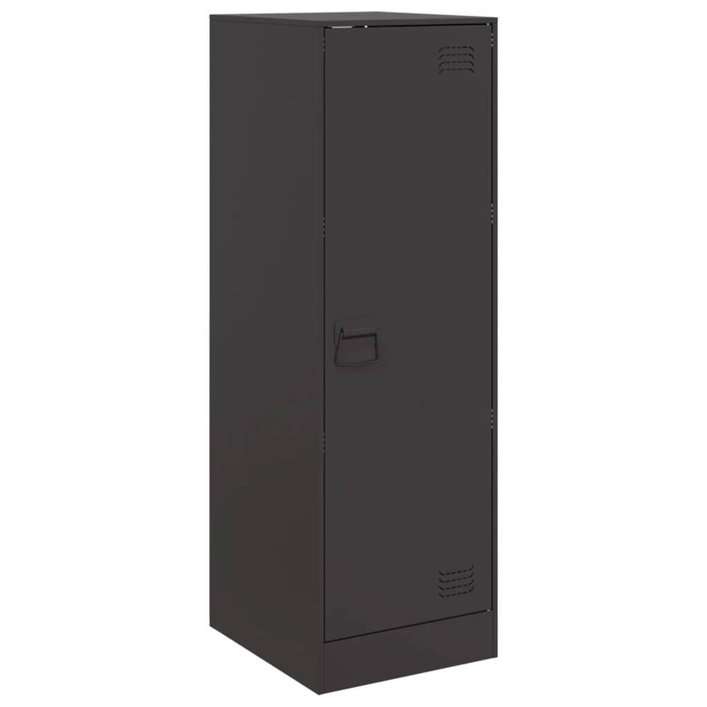 Buffet noir 34,5x39x107 cm acier - XIOS