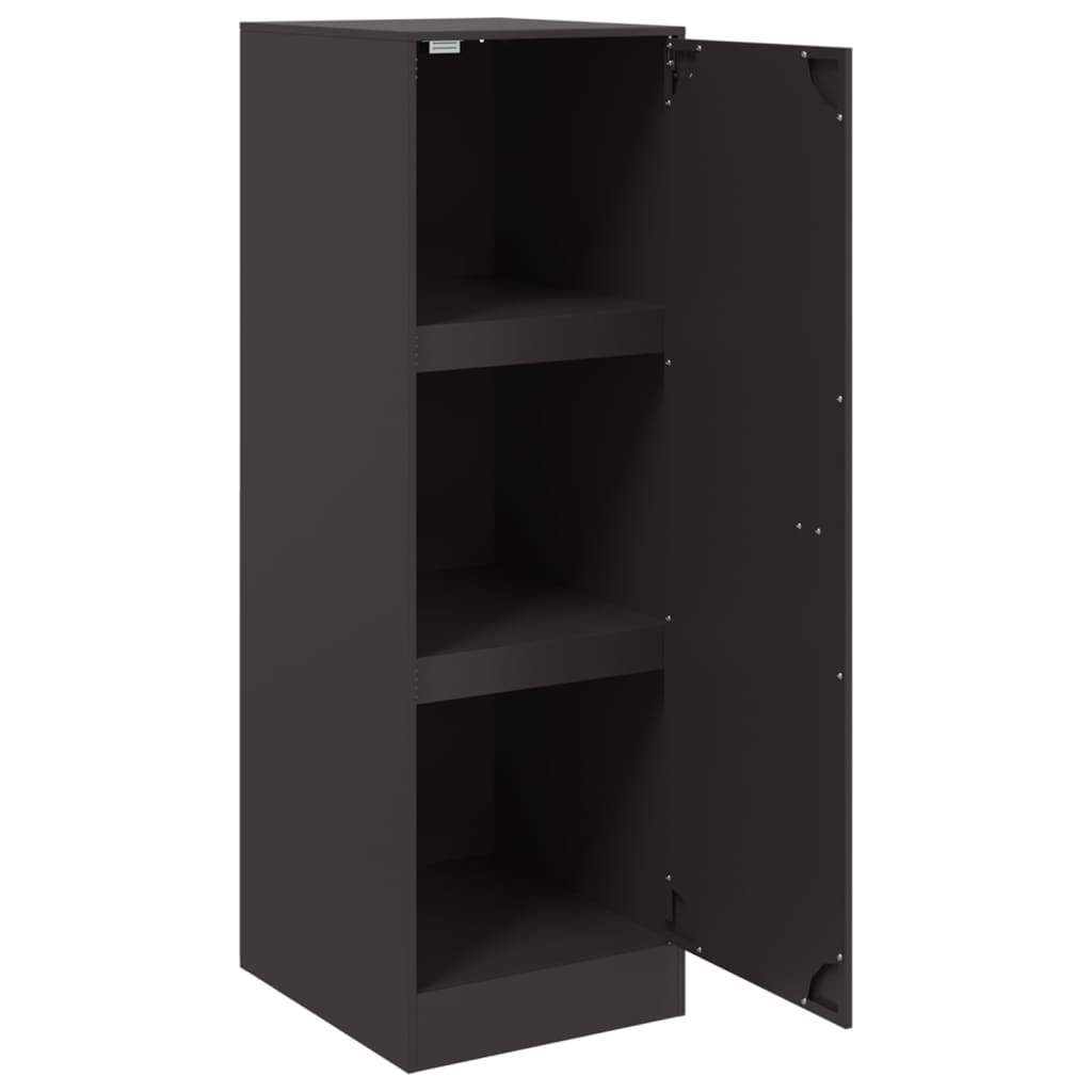 Buffet noir 34,5x39x107 cm acier - XIOS