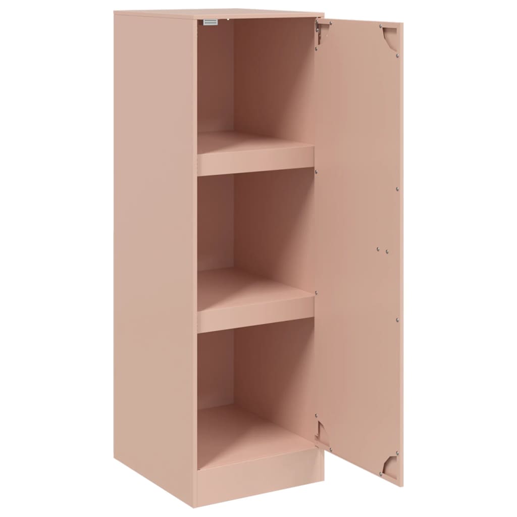 Buffet rose 34,5x39x107 cm acier - XIOS
