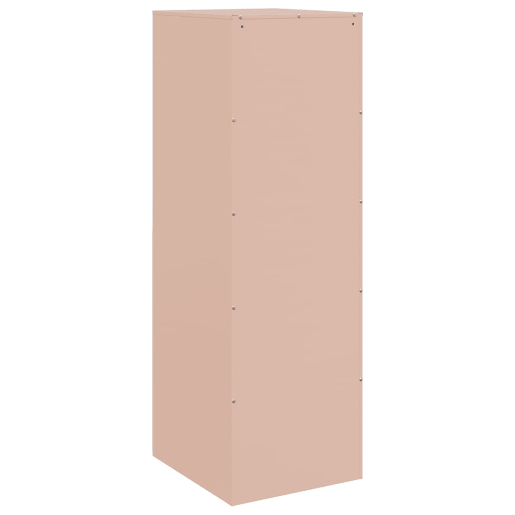 Buffet rose 34,5x39x107 cm acier - XIOS