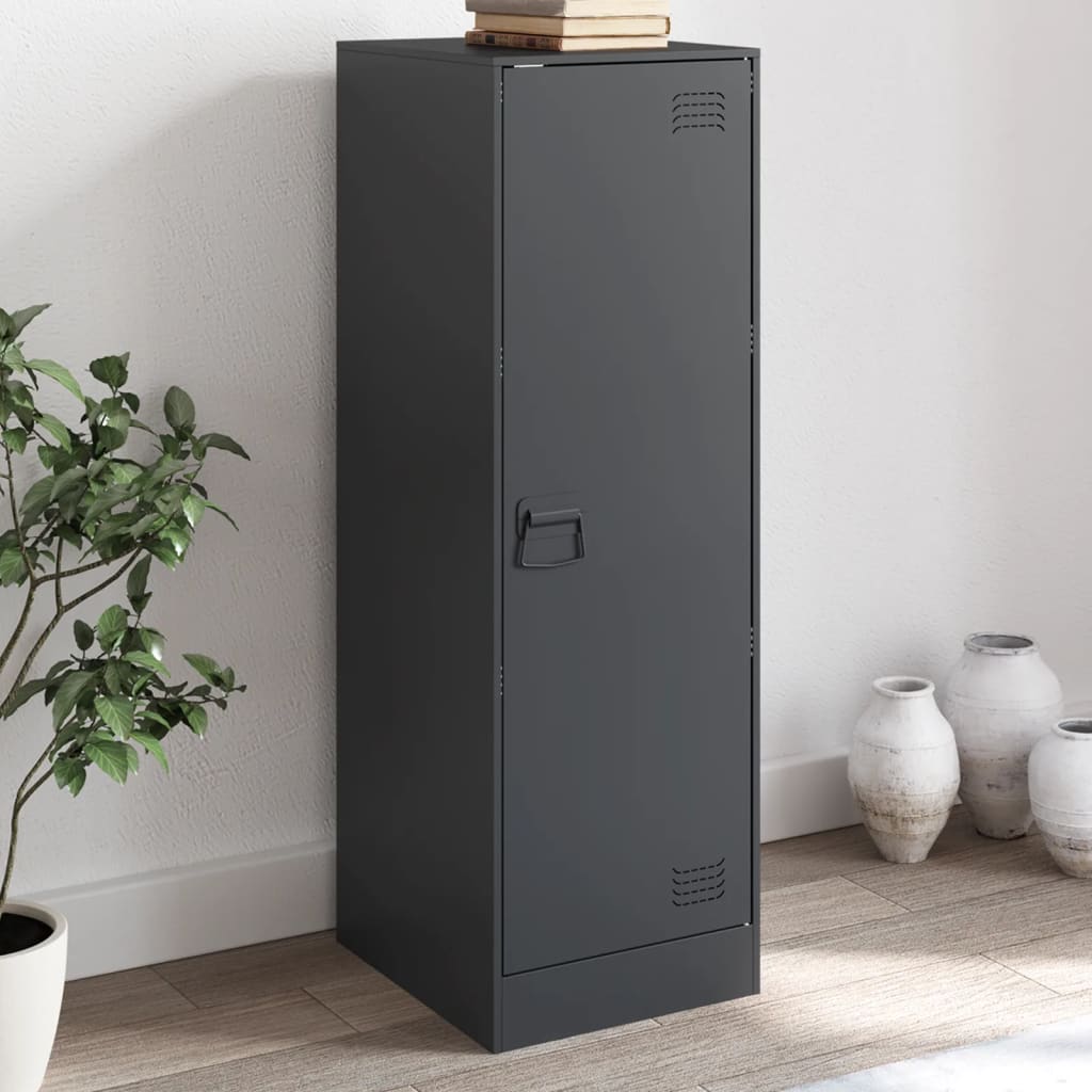 Buffet anthracite 34,5x39x107 cm acier - XIOS