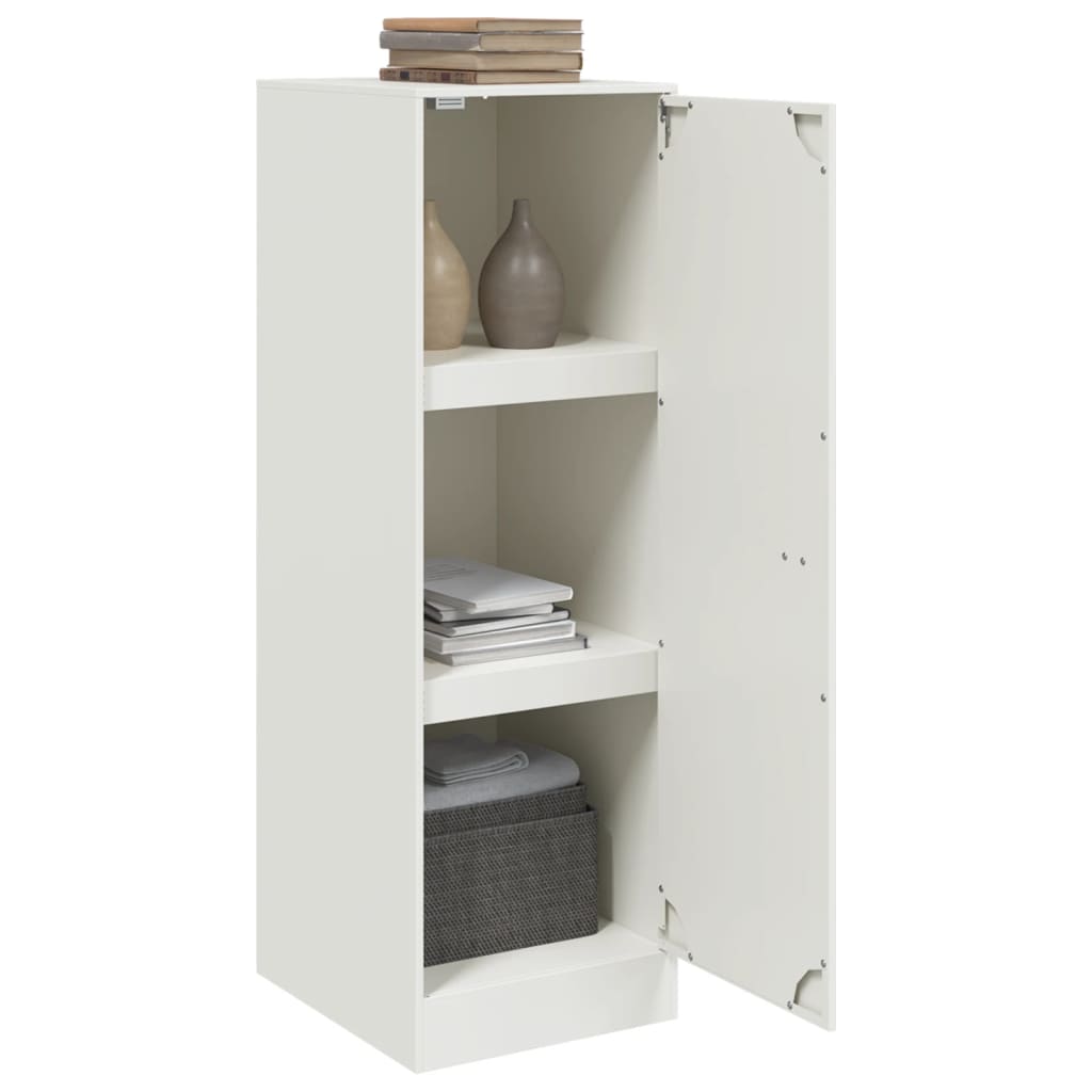 Buffet blanc 34,5x39x107 cm acier - XIOS