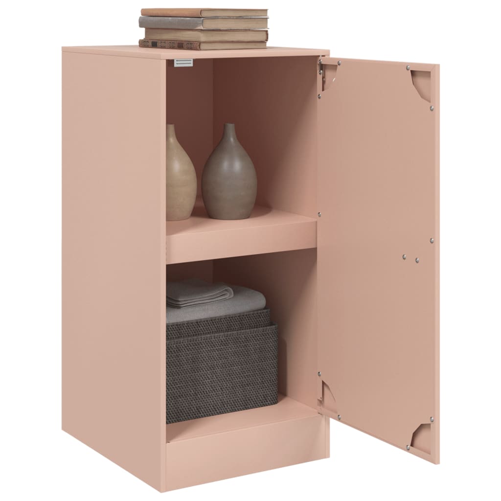 Buffet rose 34,5x39x73 cm acier - XIOS