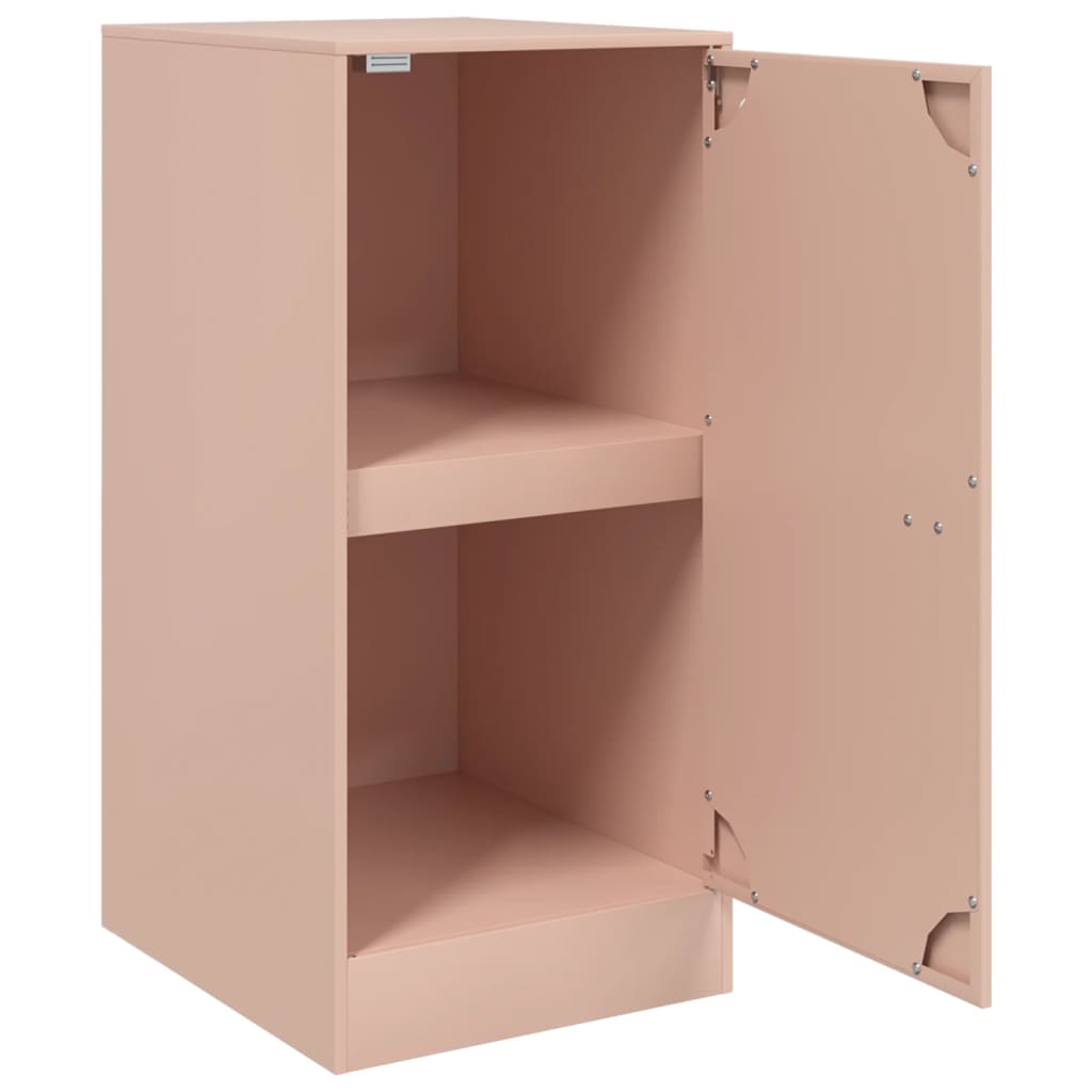 Buffet rose 34,5x39x73 cm acier - XIOS
