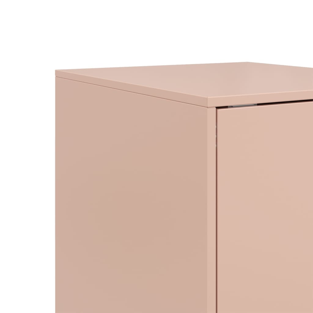Buffet rose 34,5x39x73 cm acier - XIOS