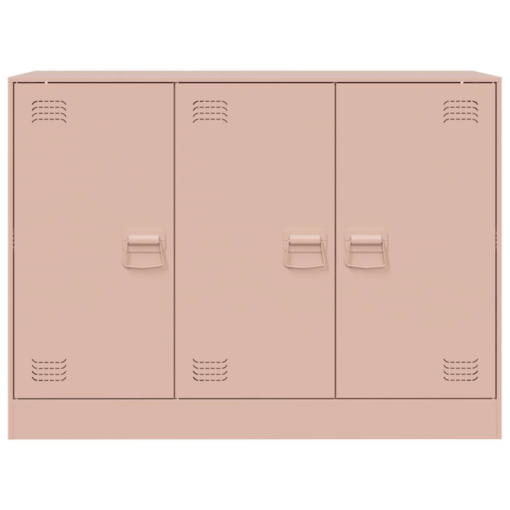 Buffet rose 99x39x73 cm acier - XIOS