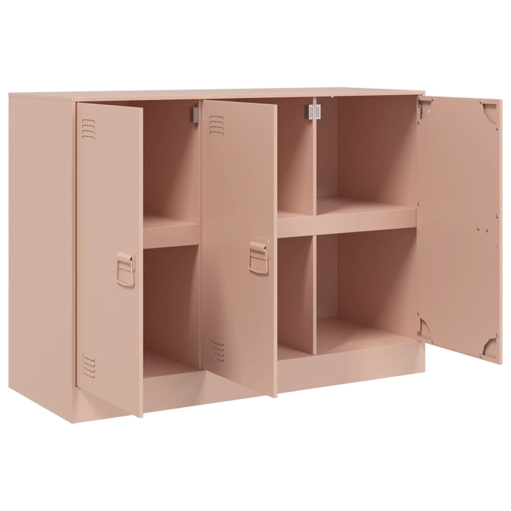 Buffet rose 99x39x73 cm acier - XIOS