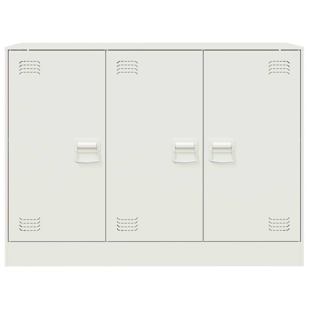 Buffet blanc 99x39x73 cm acier - XIOS