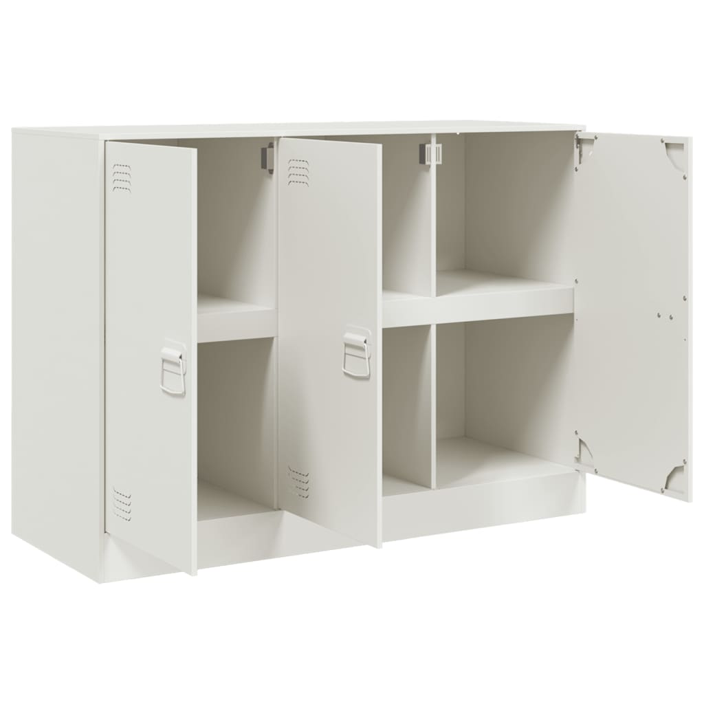 Buffet blanc 99x39x73 cm acier - XIOS