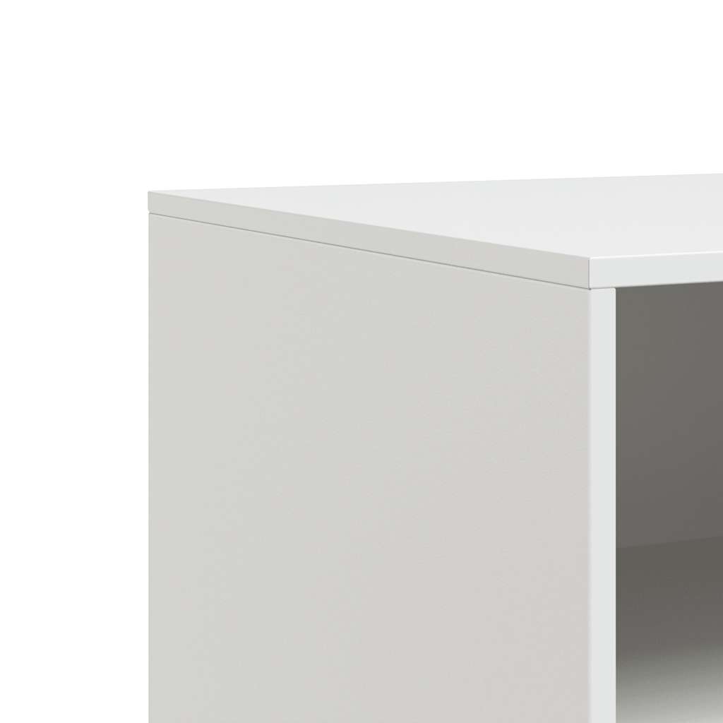 Meubles TV 2 pcs blanc 67x39x44 cm acier - XIOS