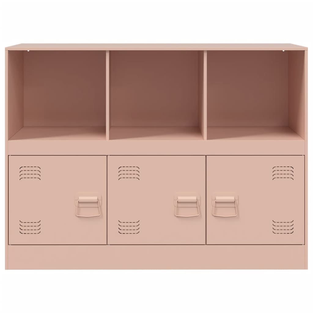 Buffet rose 99x39x73 cm acier - XIOS