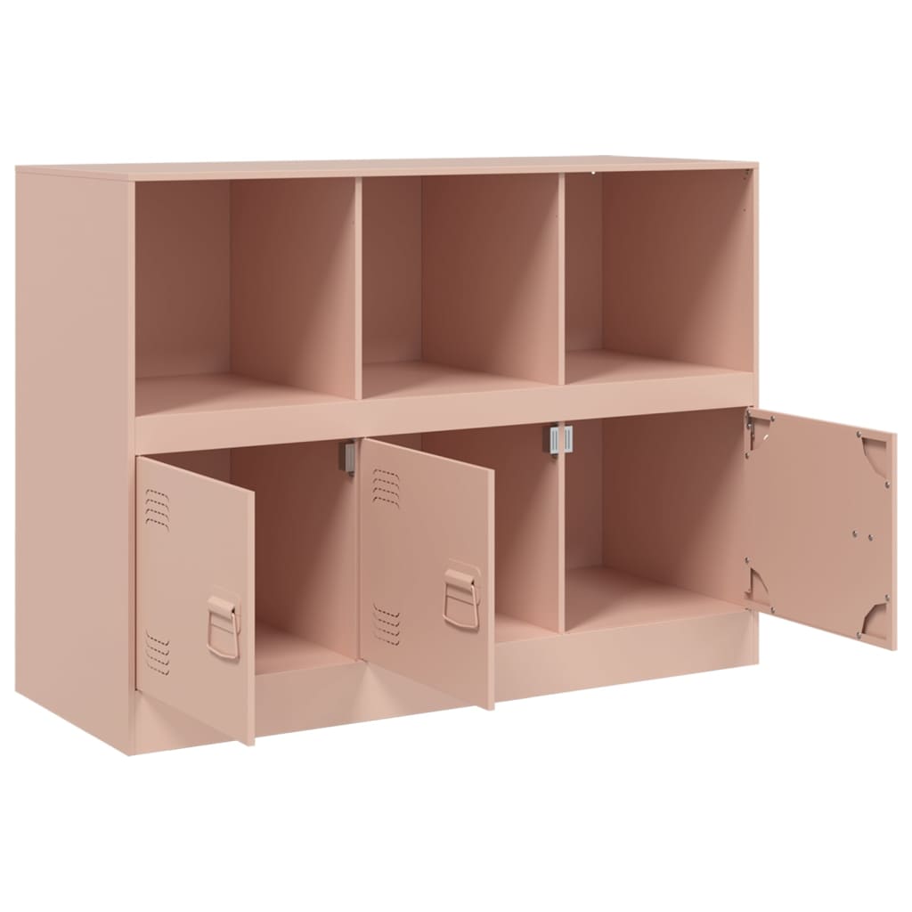 Buffet rose 99x39x73 cm acier - XIOS