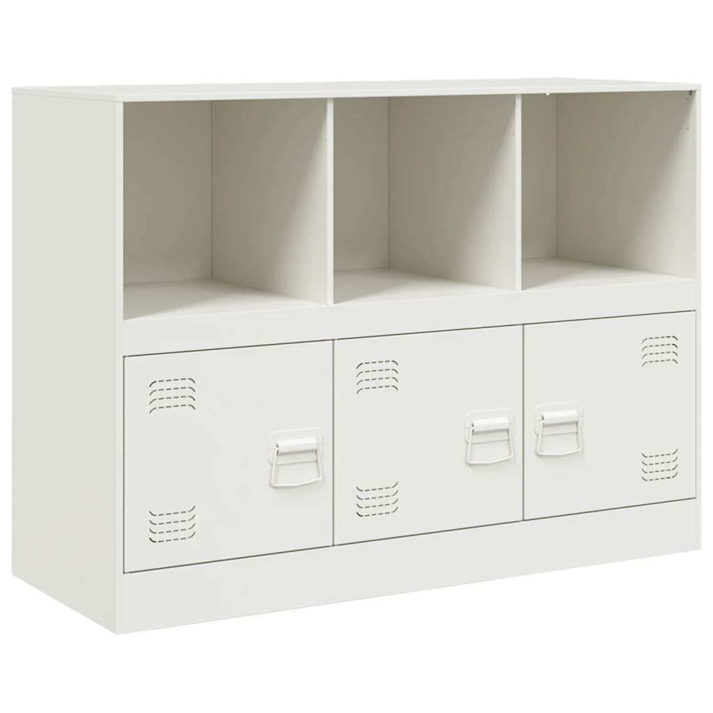 Buffet blanc 99x39x73 cm acier - XIOS
