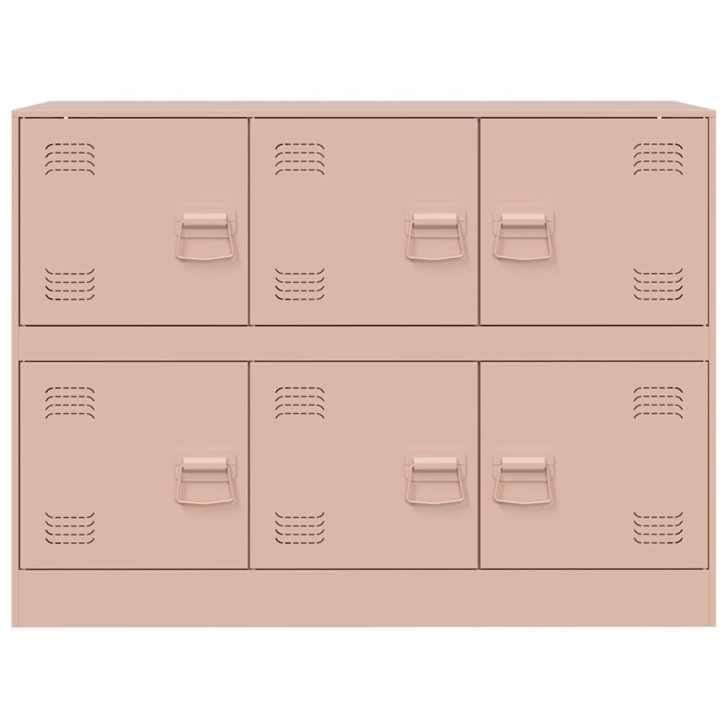 Buffet rose 99x39x73 cm acier - XIOS