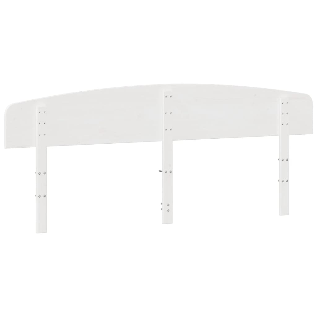 Tête de lit blanc 200 cm bois massif de pin - XIOS