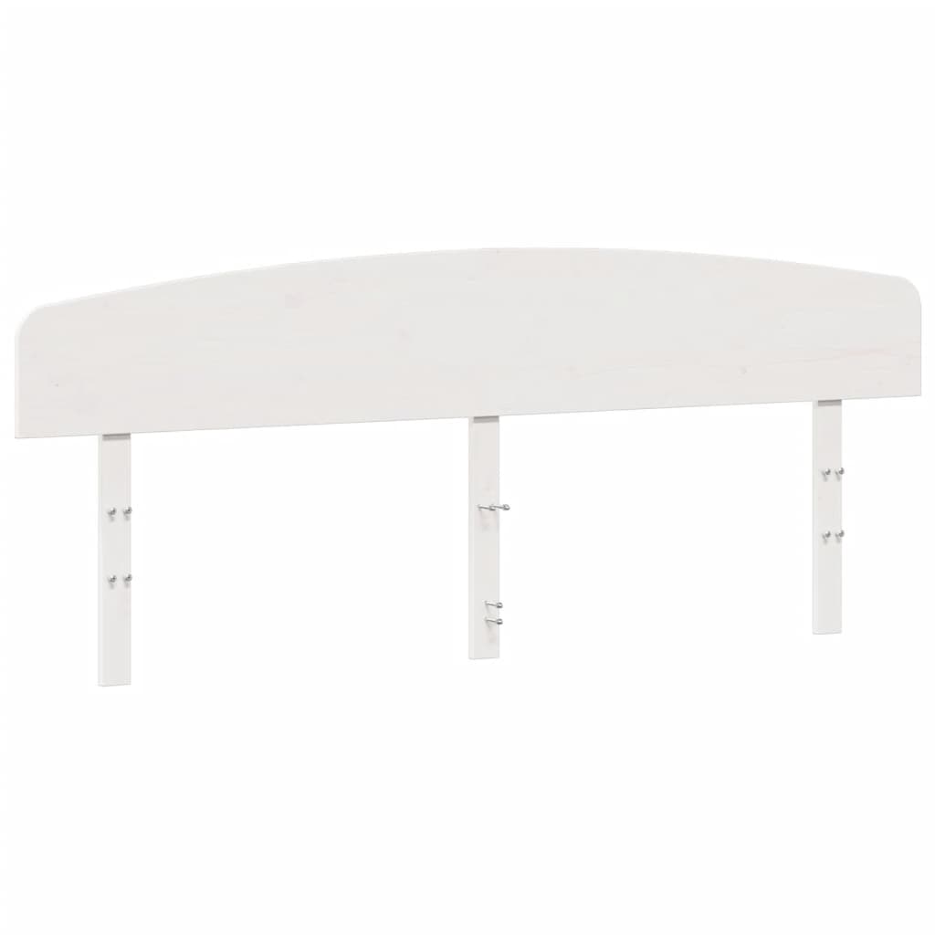 Tête de lit blanc 180 cm bois massif de pin - XIOS