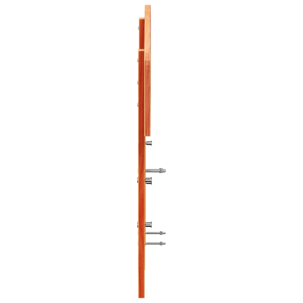 Tête de lit cire marron 150 cm bois massif de pin - XIOS