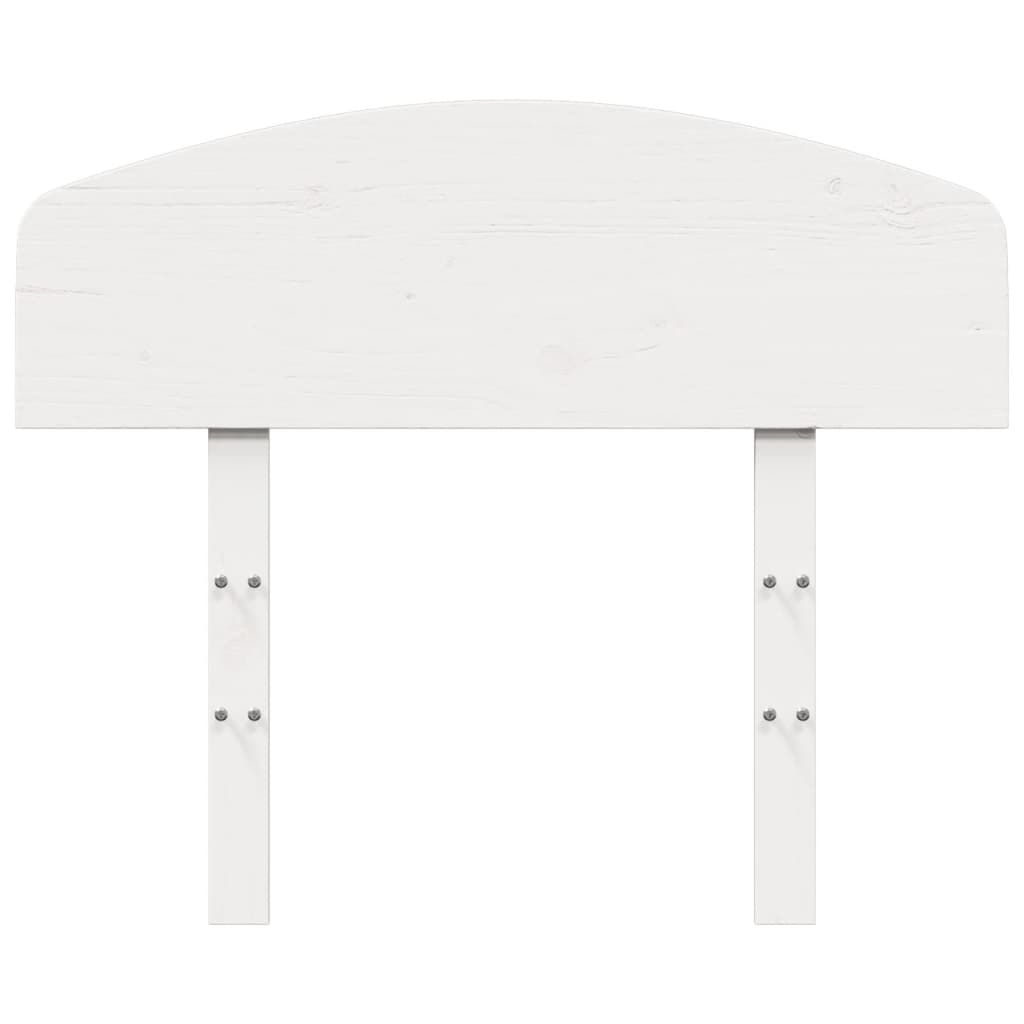Tête de lit blanc 75 cm bois massif de pin - XIOS