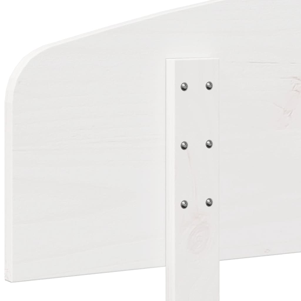 Tête de lit blanc 75 cm bois massif de pin - XIOS