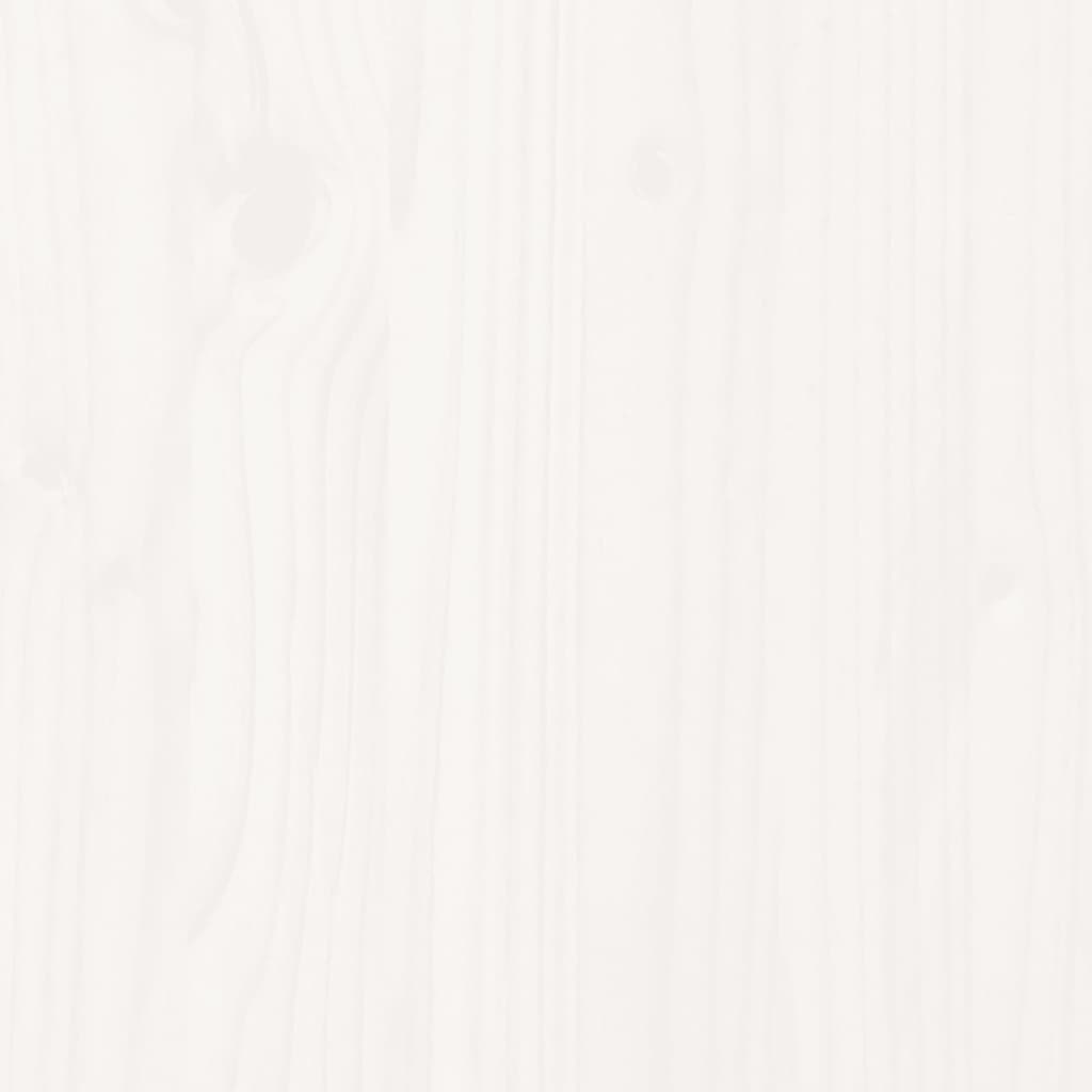 Tête de lit blanc 75 cm bois massif de pin - XIOS