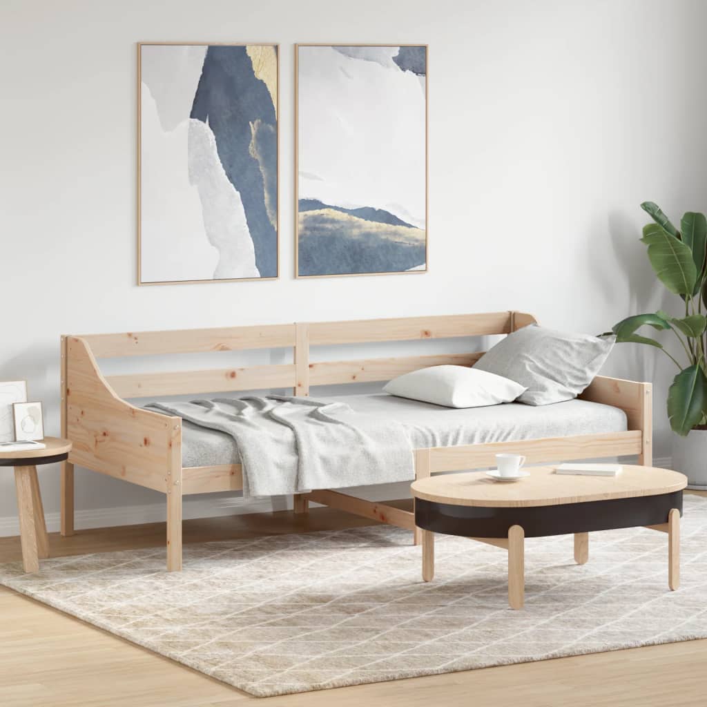 Lit de jour sans matelas 80x200 cm bois de pin massif - XIOS