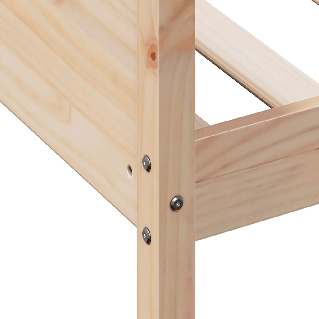 Lit de jour sans matelas 90x200 cm bois de pin massif - XIOS