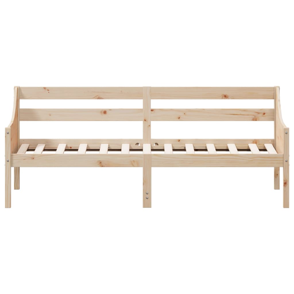 Lit de jour sans matelas 75x190 cm bois de pin massif - XIOS
