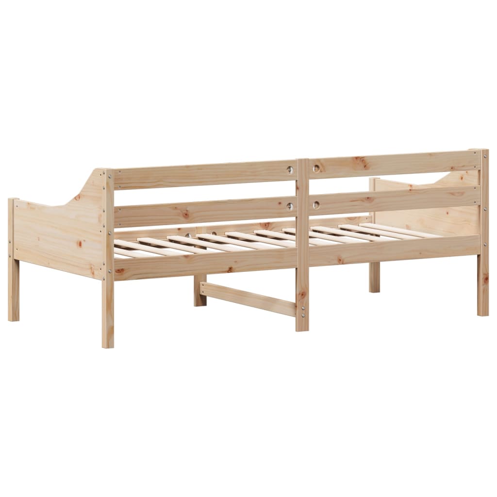 Lit de jour sans matelas 75x190 cm bois de pin massif - XIOS