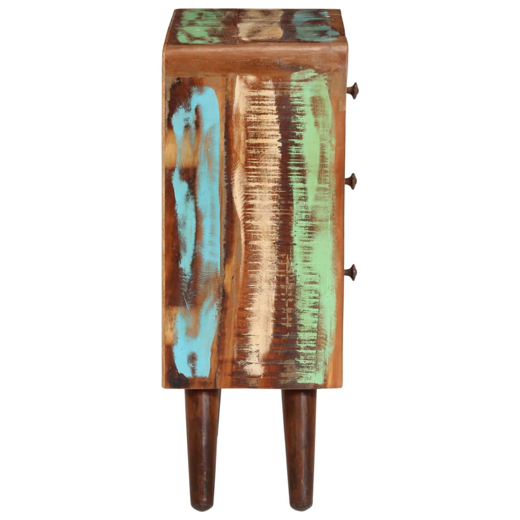 Buffet 55x30x80 cm bois massif de récupération - XIOS