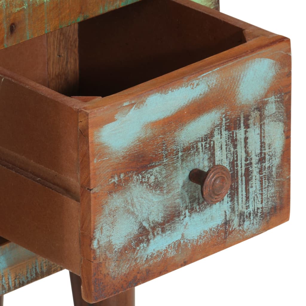 Buffet 55x30x80 cm bois massif de récupération - XIOS