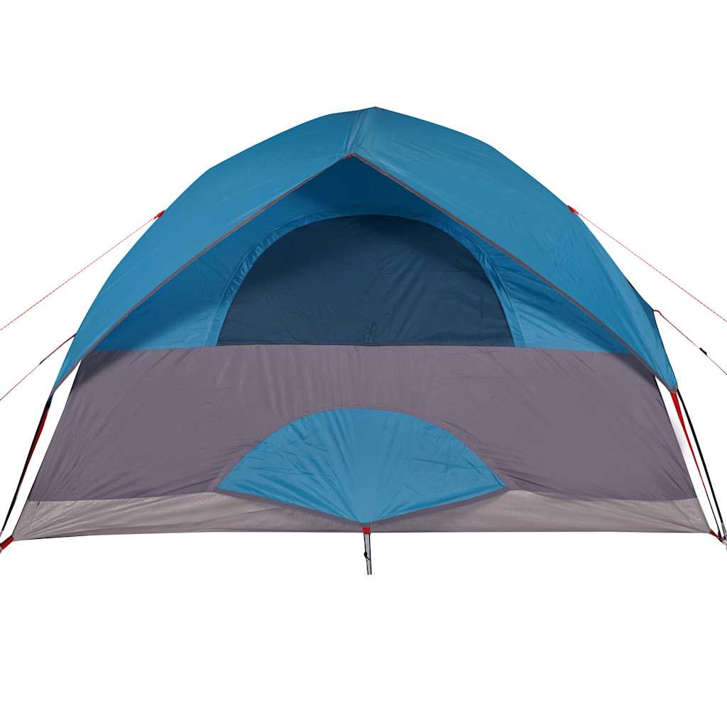 Tente familiale à dôme 6 personnes bleu imperméable Tentes vidaXL