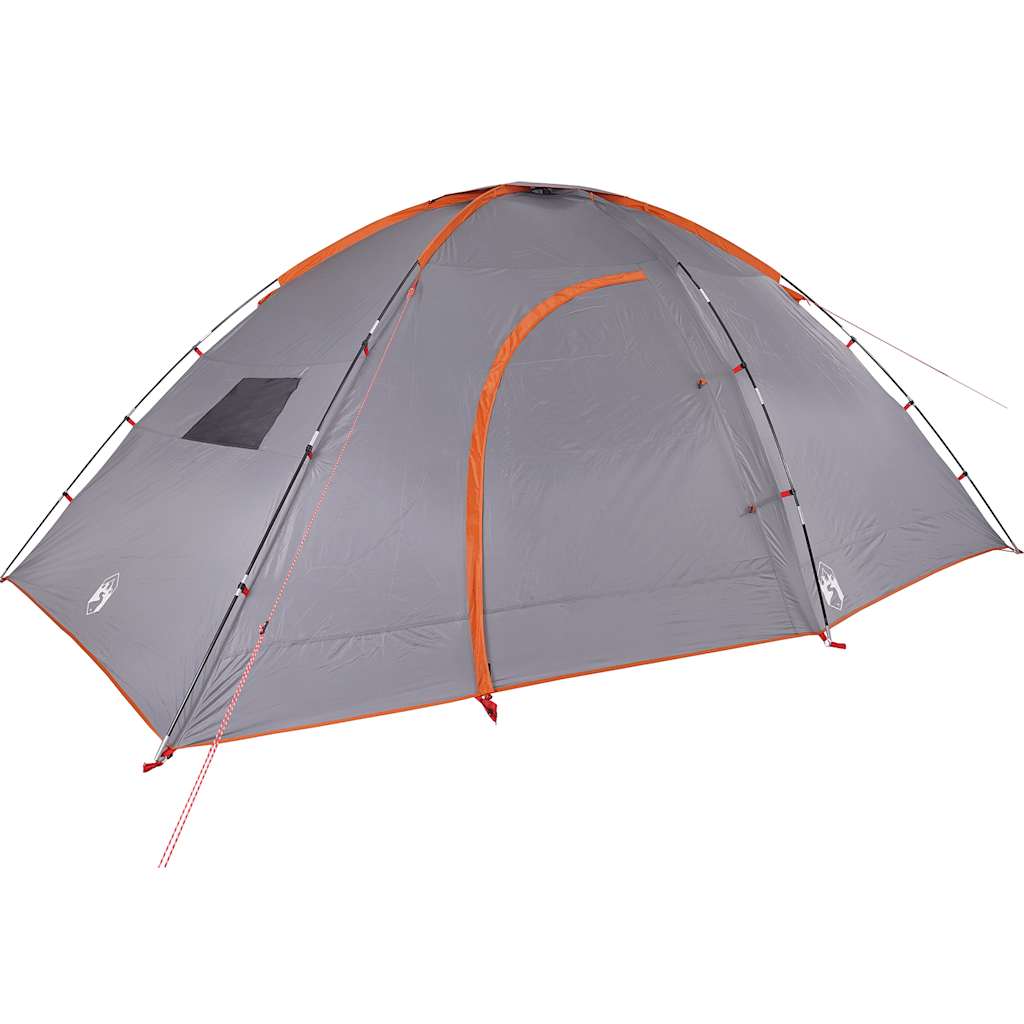 Tente de camping 8 personnes orange imperméable Tentes vidaXL