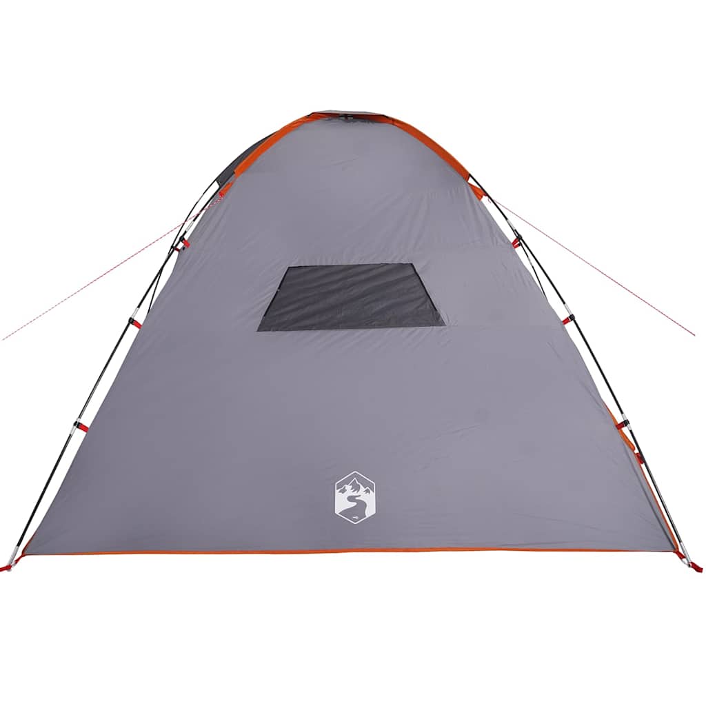 Tente de camping 8 personnes orange imperméable Tentes vidaXL