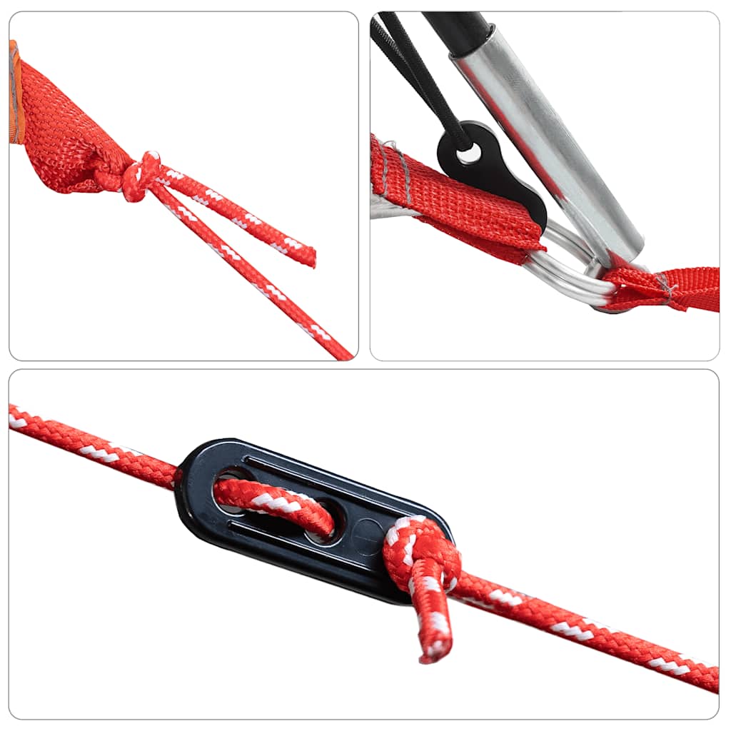 Tente de camping 8 personnes orange imperméable Tentes vidaXL