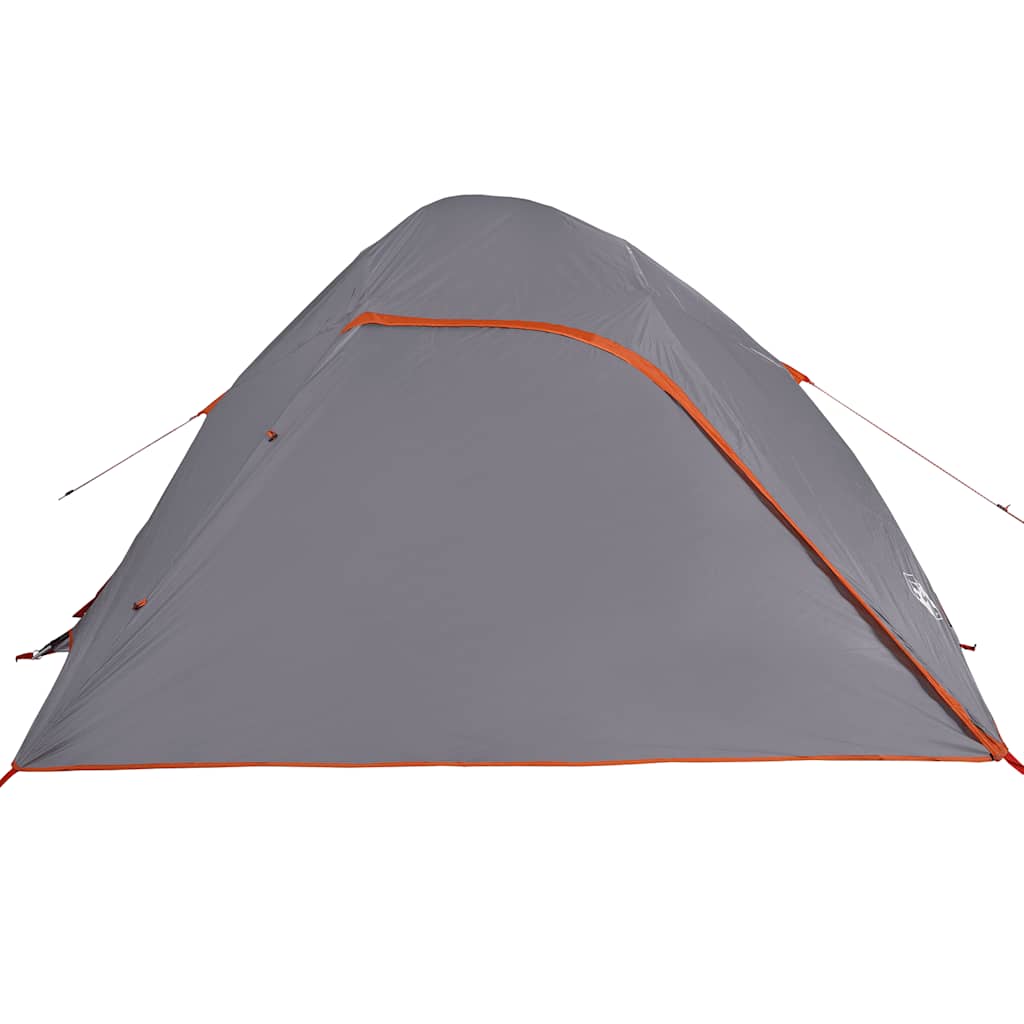 Tente de camping à dôme 4 personnes gris imperméable Tentes vidaXL