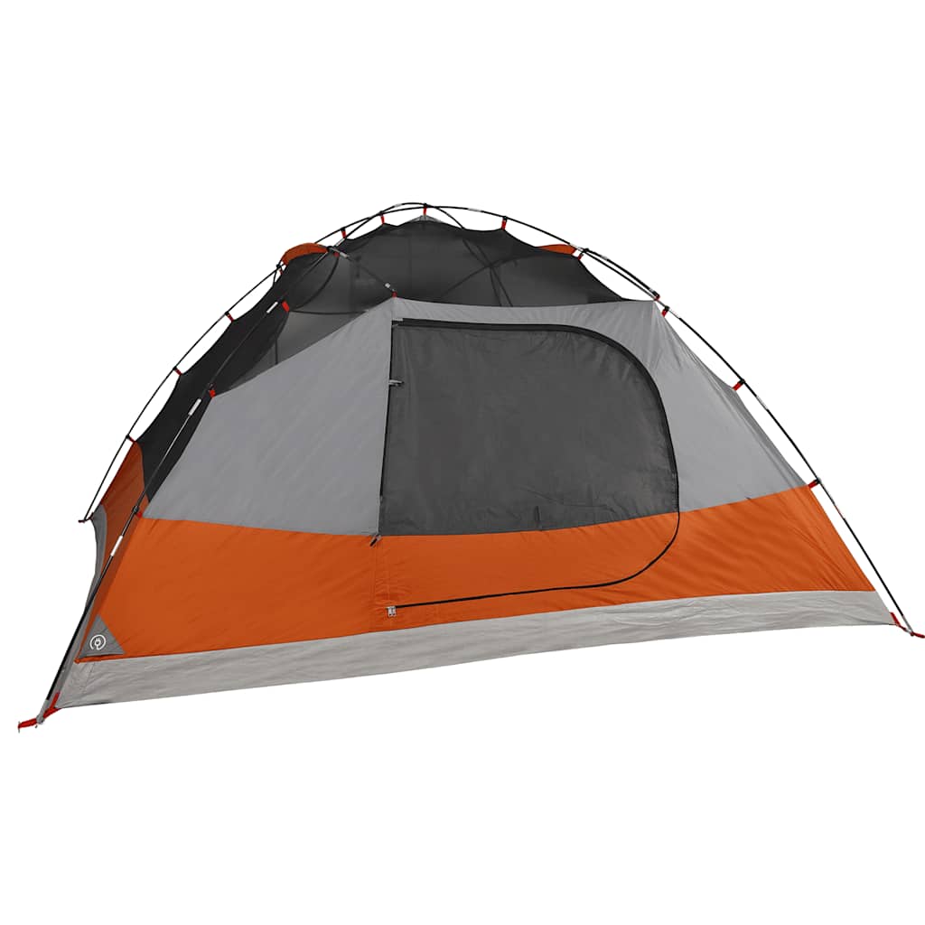 Tente de camping à dôme 4 personnes gris imperméable Tentes vidaXL