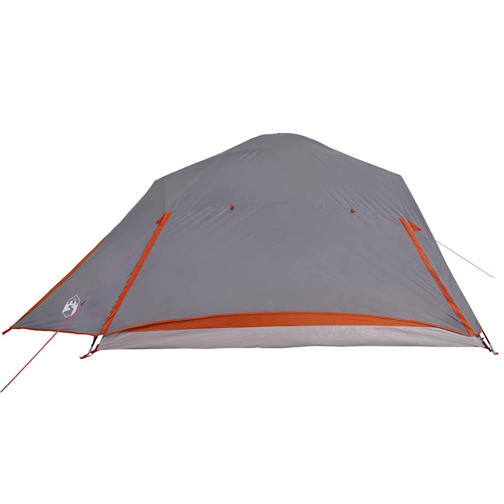 Tente de camping à dôme 4 personnes gris imperméable Tentes vidaXL