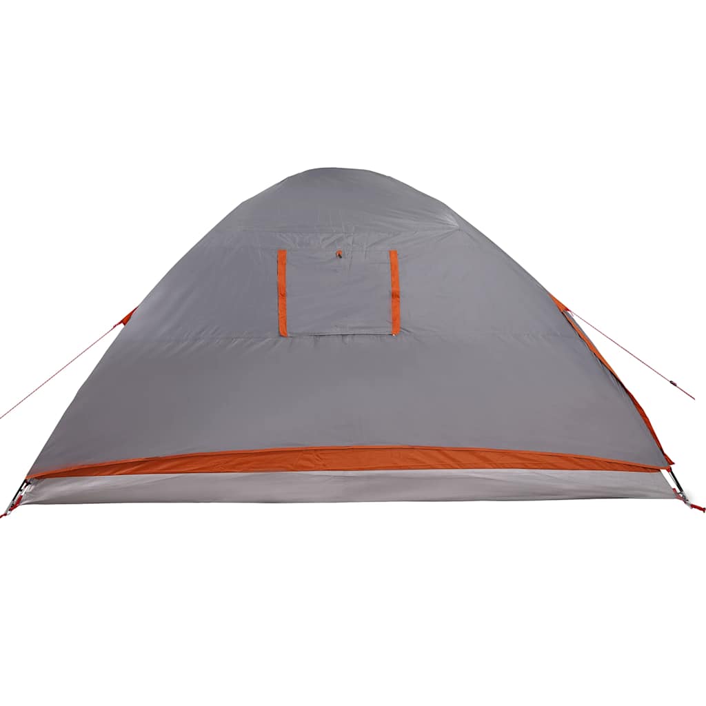 Tente de camping à dôme 4 personnes gris imperméable Tentes vidaXL
