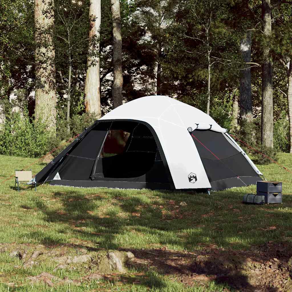 Tente familiale à dôme 6 personnes tissu occultant imperméable Tentes vidaXL